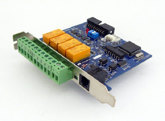 4 Input and 4 Output card with RS485 PTZ